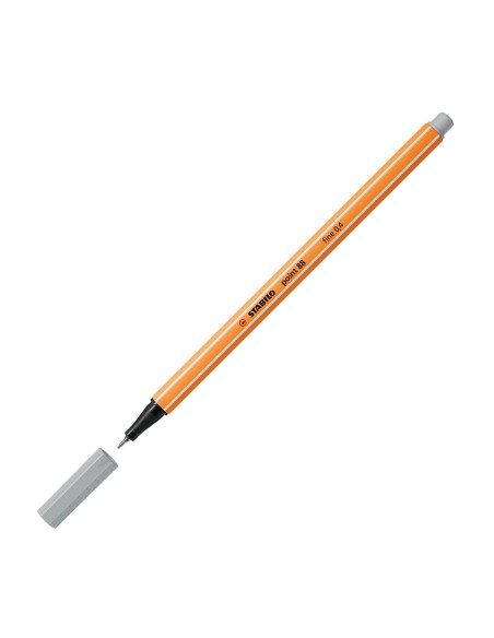  C/10 STABILO POINT 88 GRIS AZULADO Nº94 PUNTA FIBRA 0,4MM. 